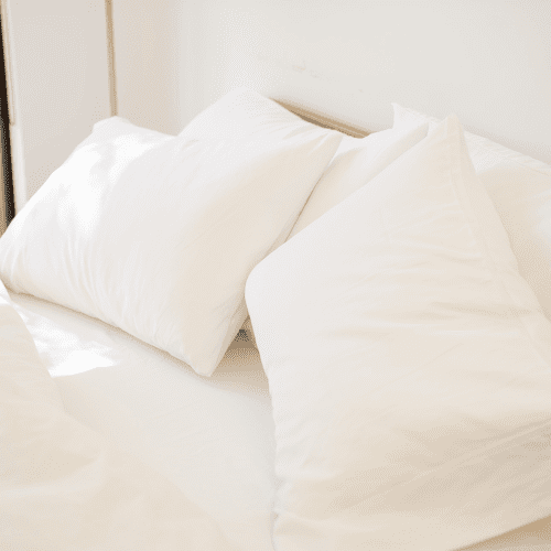 2x hotel pillows pillowcase set down alternative 933118